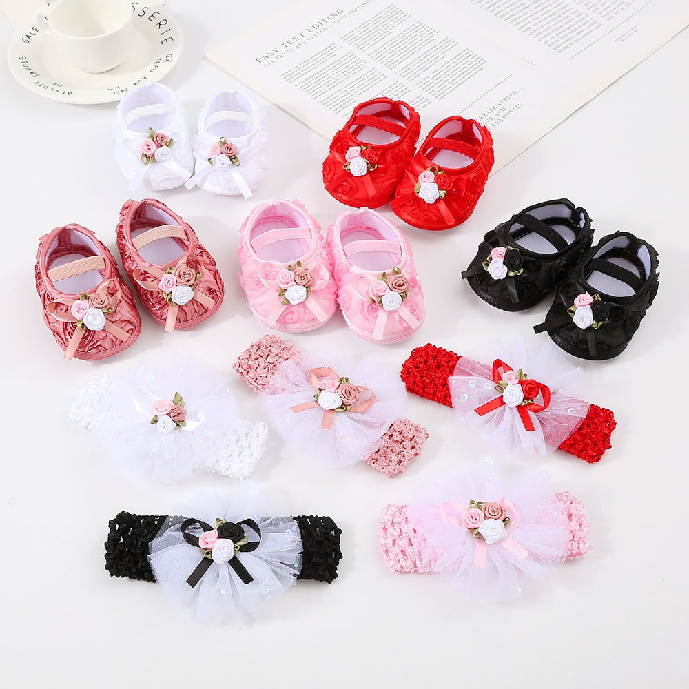 Floral_Princess_Shoes_with_Hairband