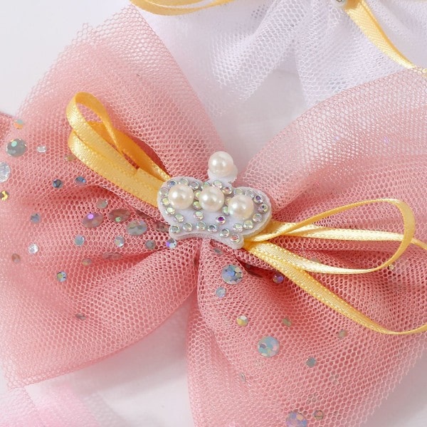 ✨👑 Pearl Crown Princess Baby Shoes with Headband (0-1 Years) ✨👑 - Image 3