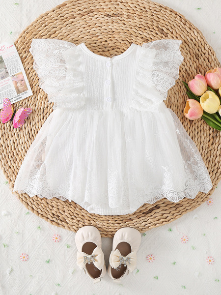 Baby Girl Lace Casual Dressđ - Image 2