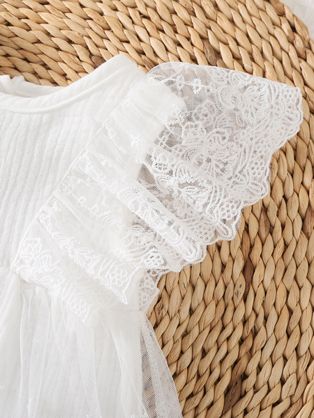 Baby Girl Lace Casual Dressđ - Image 3