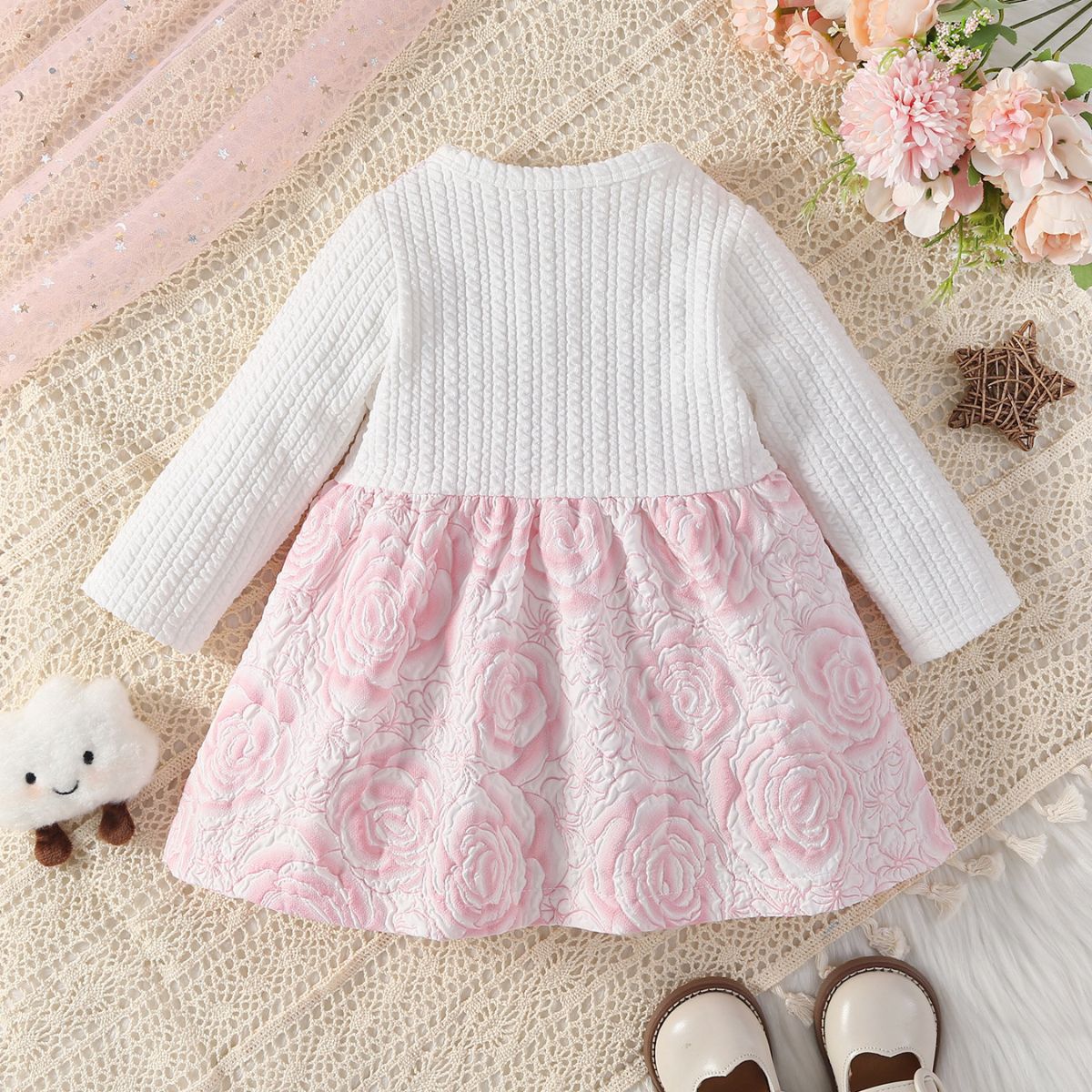 đ Girlsâ Princess Floral Dressđ¸ - Image 2